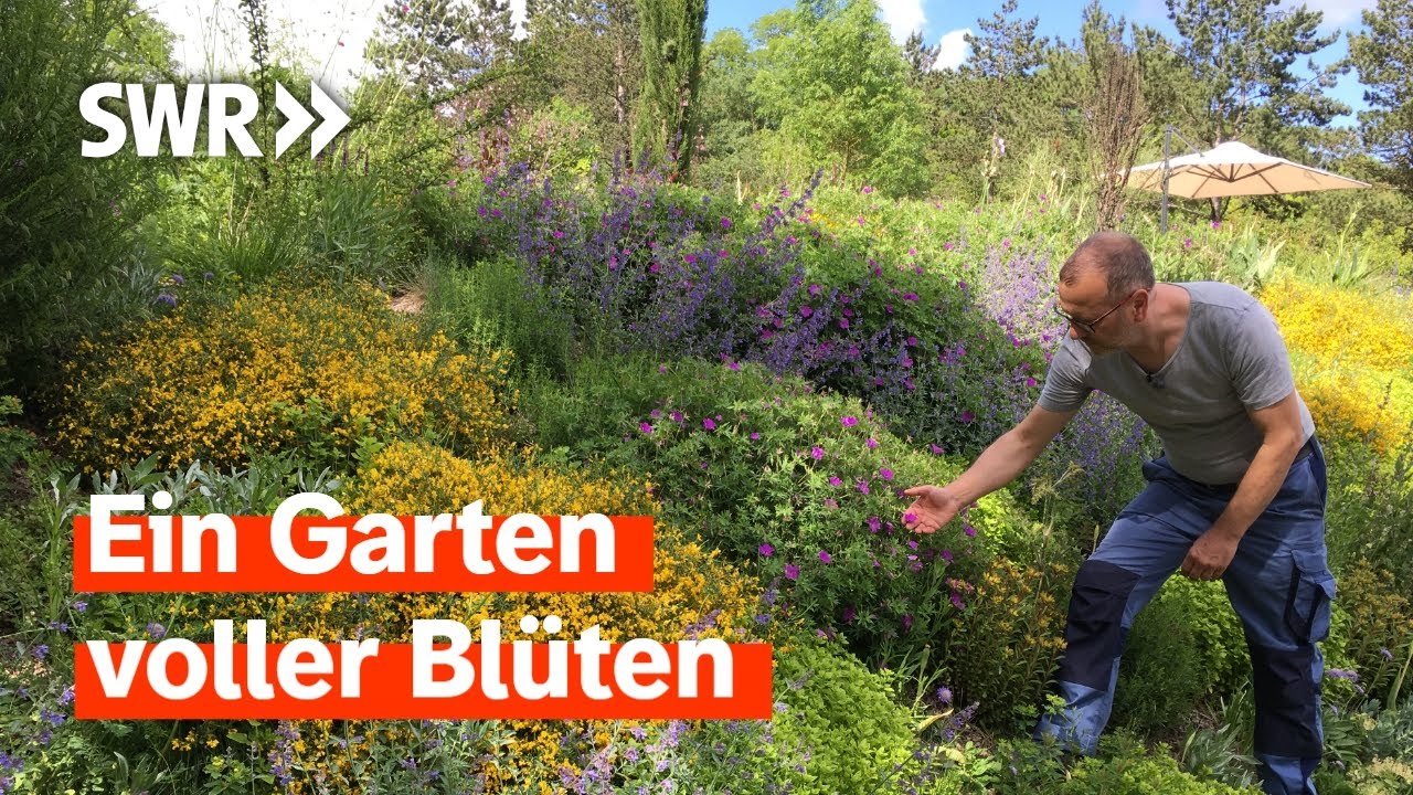 Rosen, essbare Blüten, Stauden: Ideen aus Parks und Gärten fürs private Grün | SWR Treffpunkt