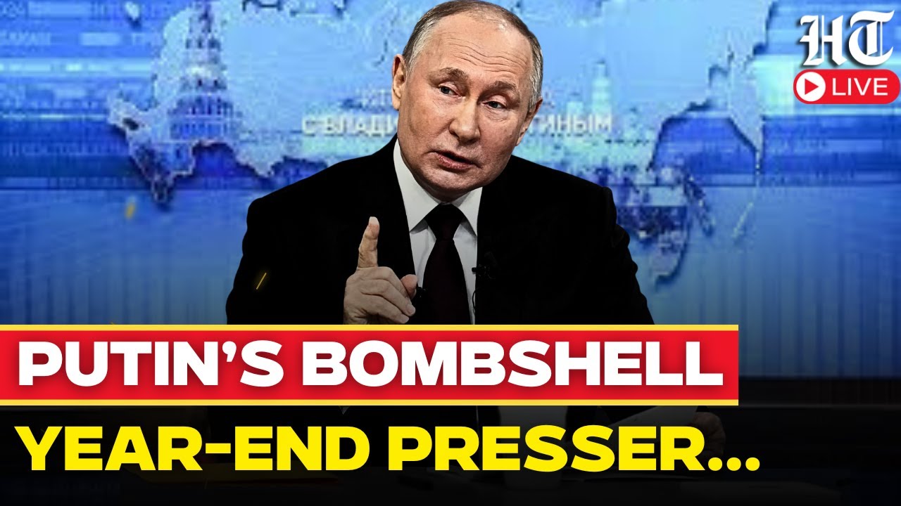 Vladimir Putin Live: Putin’s Bombshell Presser On Ukraine, US, Venezuela, China, Iran, India & More