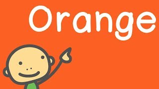 Orange Things for Kids | Learn the Color Orange| Videos for kids