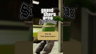 Cuma 2 Menit Alur Misi 28 The Green Sabre  Gta Sa Definitive Edition gta gtasanandreas