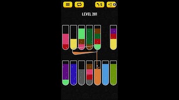Water Sort Puzzle Level 281