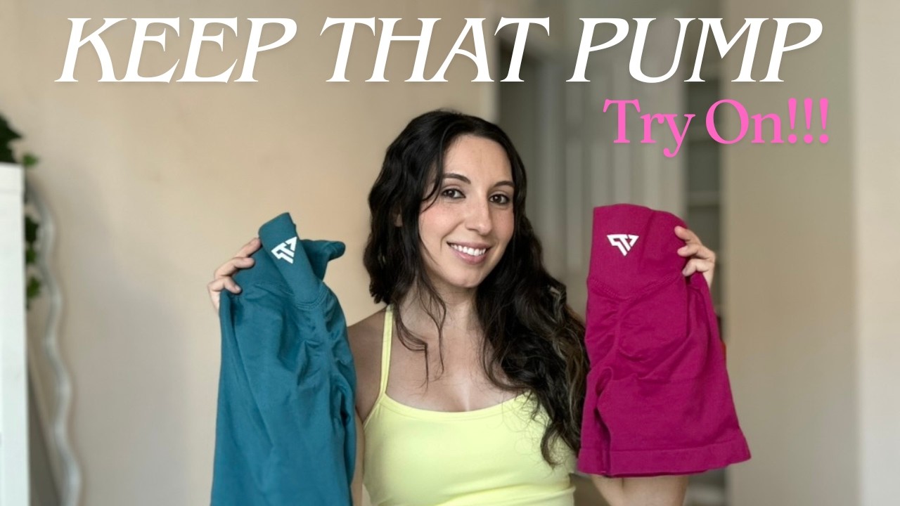 Keep That Keep That Pump Try-On! My Honest First Impressions! - YouTube