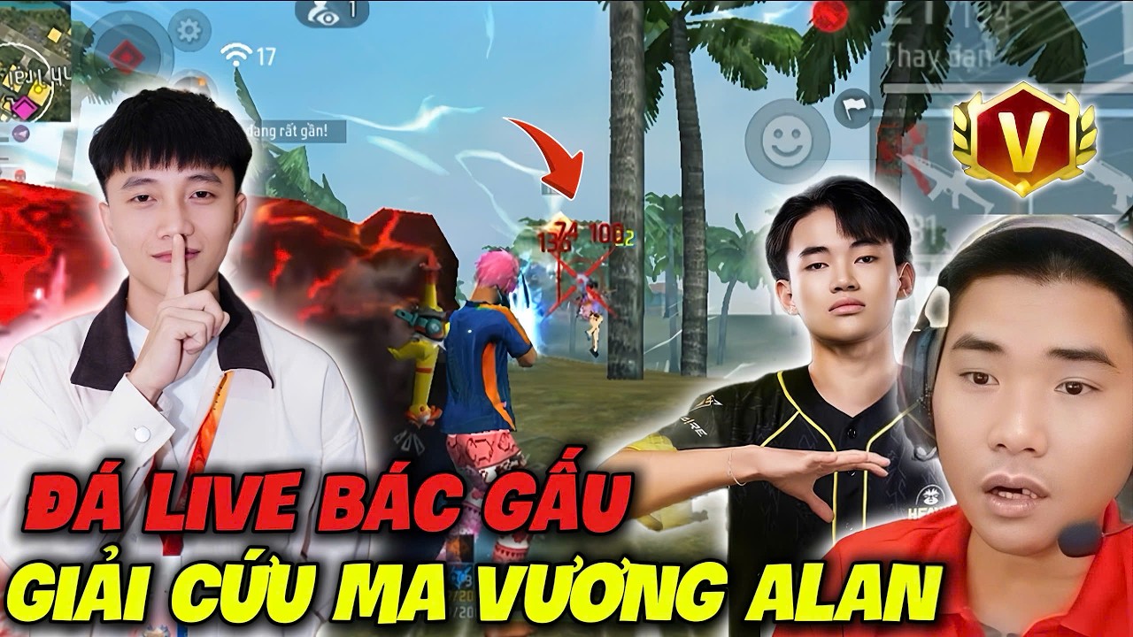 Trùm Móc Lốp Cùng Đệ Tử Ruột ''Thử Thách Đá Live Bác Gấu'' Bảo Vệ Ma Vương Alan Liệu Có Thành Công !