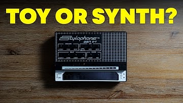 Stylophone GEN-X1 portable analog synth demo and review