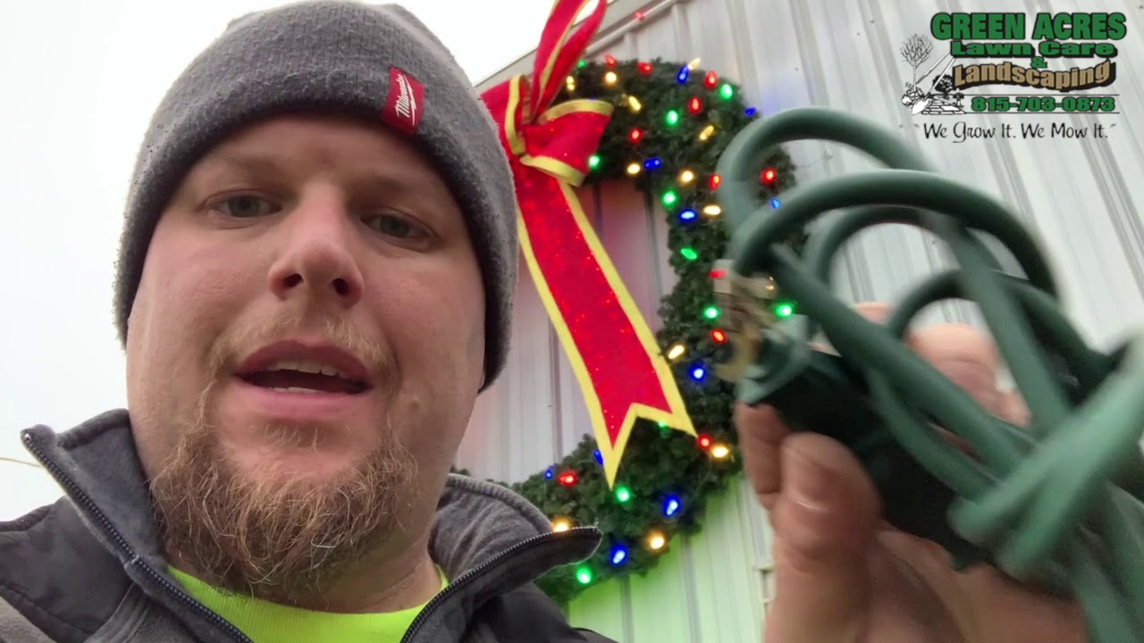 Using The Right Christmas Lights and Extension Cords YouTube