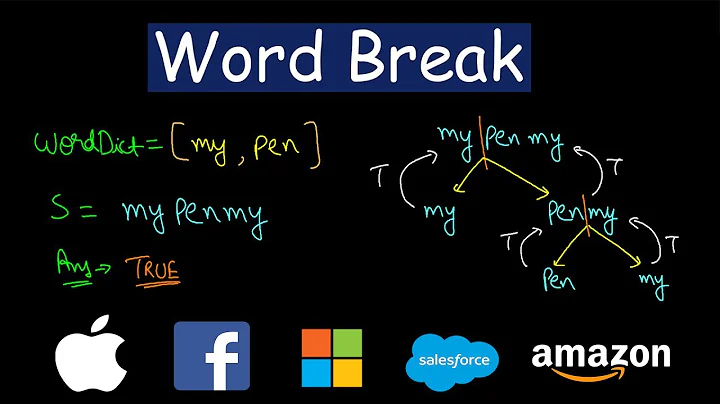 Word Break | Dynamic Programming | Leetcode #139