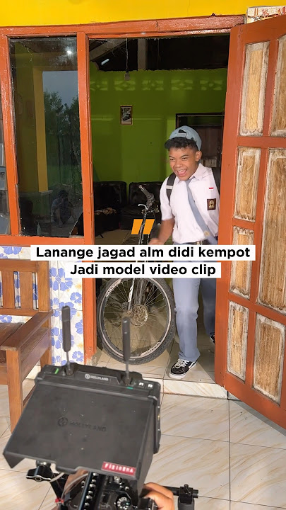 Saka Kempot Lanange Jagat Alm Didi Kempot Jadi Model Video Clip #ndarboygenk
