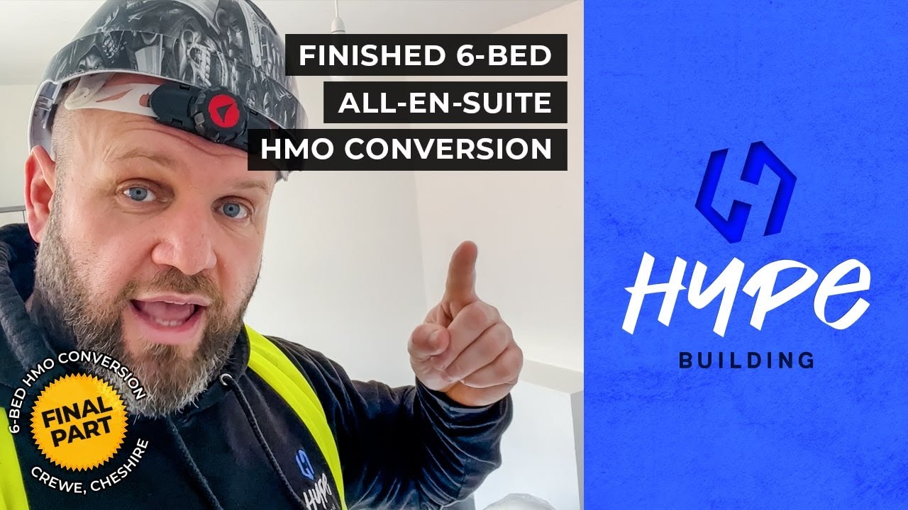 Finished HMO Conversion – 6 Bed HMO in Crewe (Final Part)