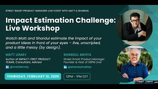 How to Estimate the Impact of a Product Feature Idea in 5 Minutes | SSPM Live! with Matt LeMay