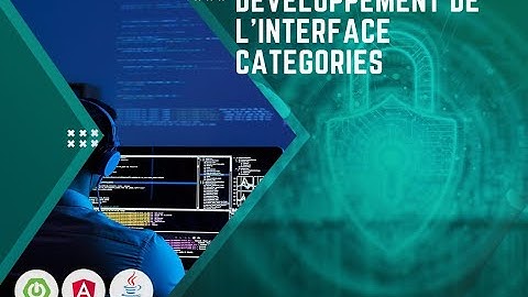 Projet Spring boot & Angular | Gestion de stock | Partie 21 - Interface Categories