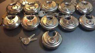 [179] Abus 26/70 Disc Padlock Picked