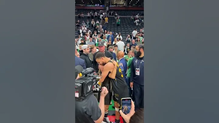 Steph Shares A Moment With His Mom After Epic Game 4 Performance | #Shorts #NBAFinals