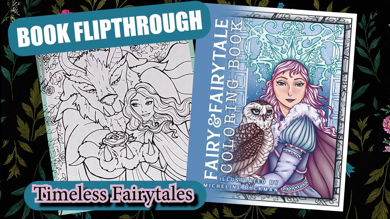 Fairy & Fairytale Coloring Book | Micheline Ryckman