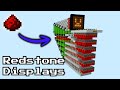 I FINALLY made a Redstone Lamp Displays in MCPE!
