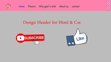تصميم موقع  احترافي ب html و ال css