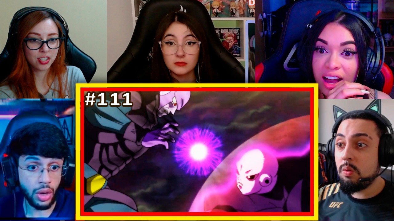 JIREN DERROTA HIT!!!  Dragon Ball Super Episodio 111 MULT-REAÇÕES!