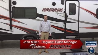 Coachmen Adrenaline toy hauler travel trailer RV for Sale at MHSRV.com