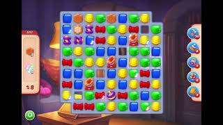 HomeScapes Level 597 no boosters (2025)