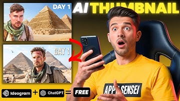 Make Viral YouTube THUMBNAILS in 1 Click with Ideogram AI