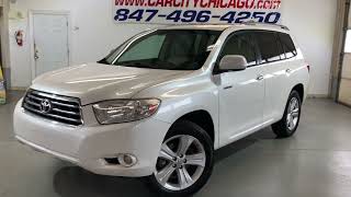 2010 TOYOTA HIGHLANDER LIMITED 4WD! FULLY LOADED! EXTRA CLEAN!