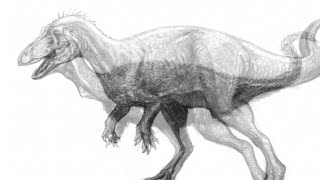 【恐竜お絵かき】正体は、どっちだ…。Draw a Deltadromeus