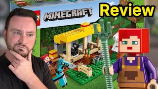 ULTIMATE Lego Minecraft: The Horse Stable Review!