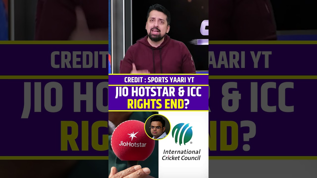 JIO HOTSTAR & ICC RIGHTS END?😮 
