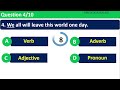 Shocking Grammar Quiz Reveals Secrets | 10 minute class | Challenge 163