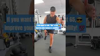 Having balance &amp; stability at 65 years of age is a better flex than big muscles!💯😎 RobertDothard.com