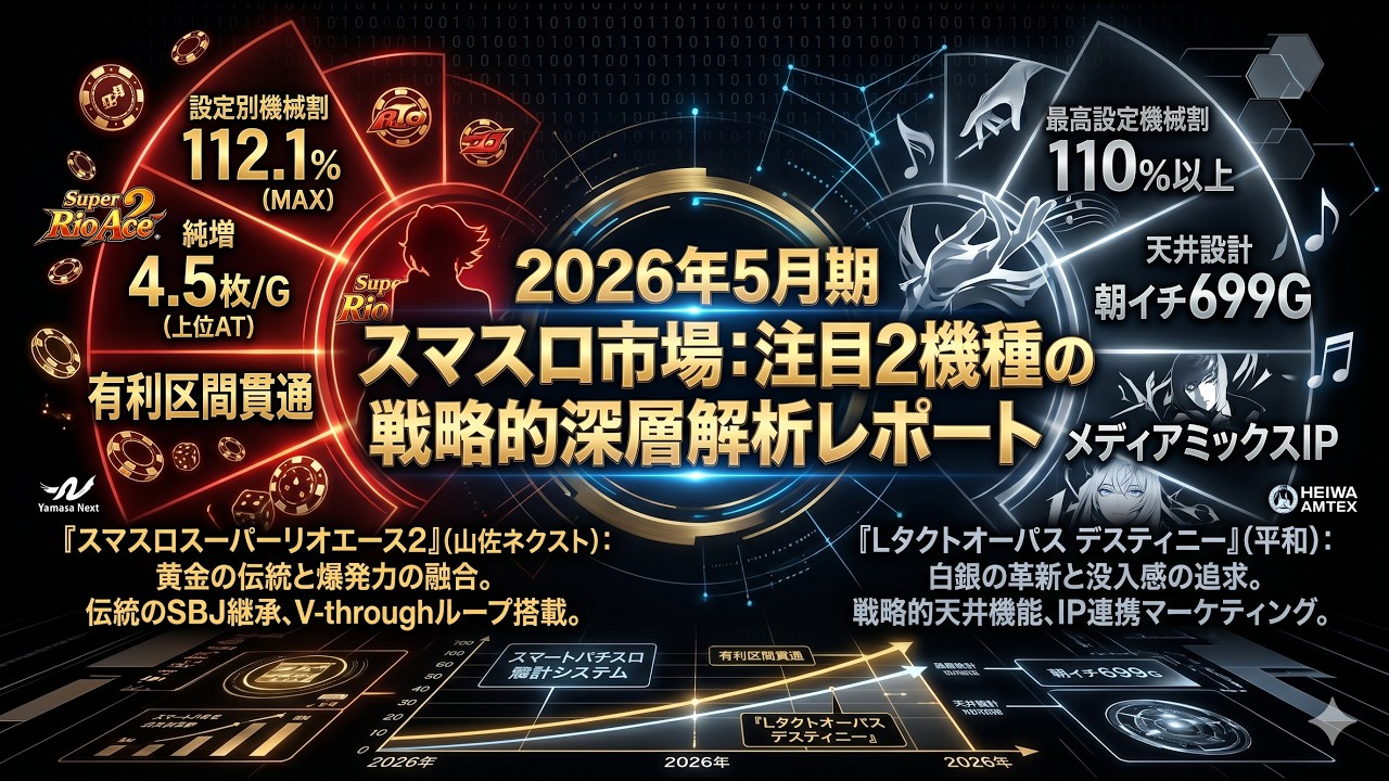 2026年5月期スマスロ市場：注目2機種の戦略的深層解析レポート｜アスクラ