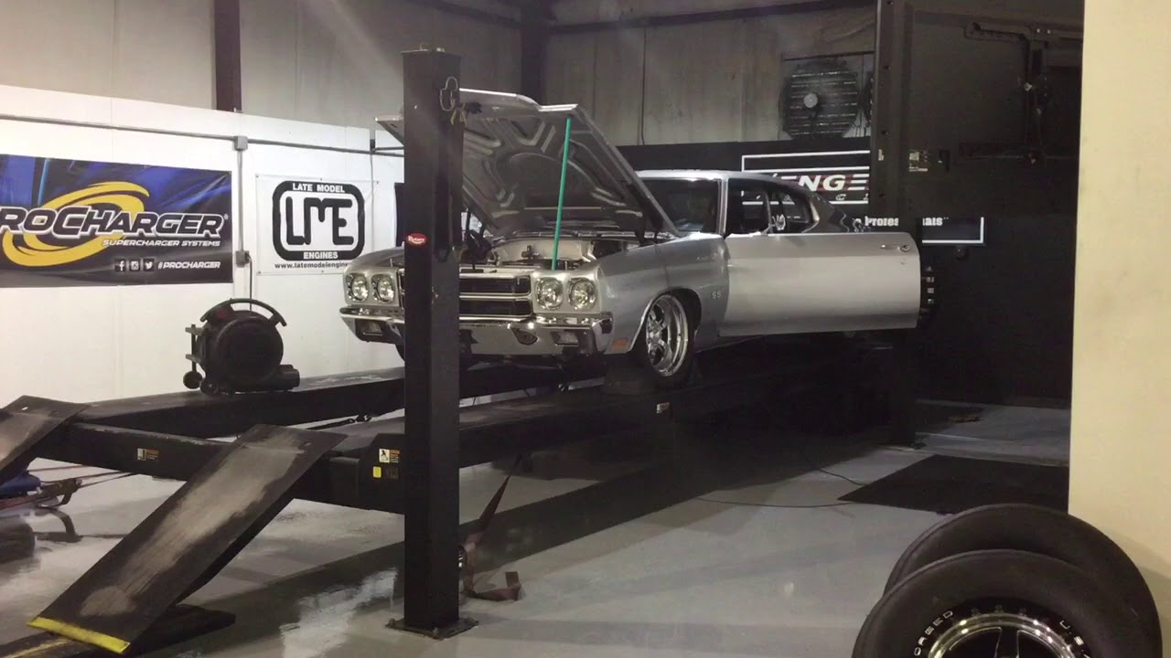 70 Chevelle at Vengeance Racing— 434 LS 616 RWHP 525 RWTQ— ALL MOTOR!