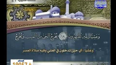 عبدالله طه سربل ــــ سورة الروم 6 الى 30