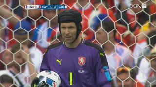 Petr Cech vs Spain - Euro 2016 (13.06.2016) HD 720p