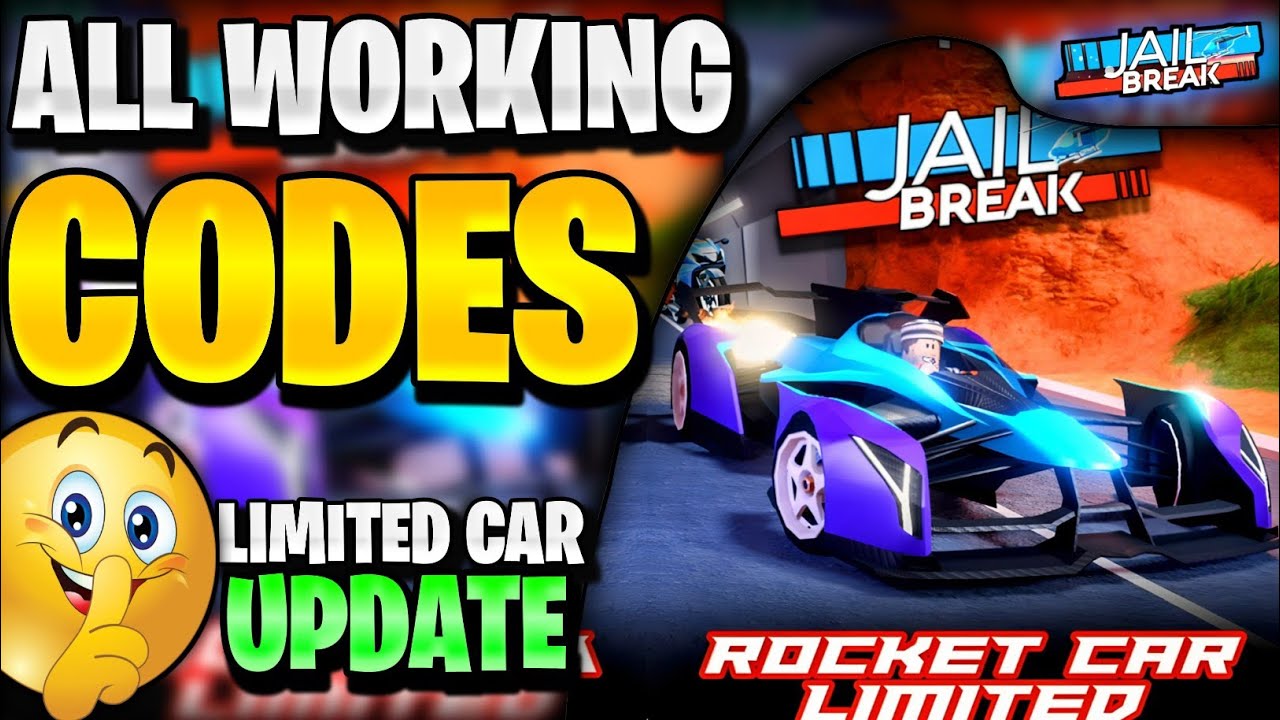 💥*NEW* All Working LIMITED CAR UPDATE ATM CODES For Jailbreak | Roblox ...