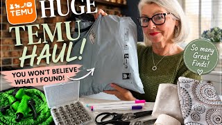 HUGE TEMU HAUL! 😍 Amazing finds and brilliant bargains, honest review 🥰