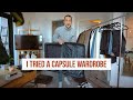 I Tried Wearing A Capsule Wardrobe of 30 Pieces for 28 Days | Men's Winter Fashion