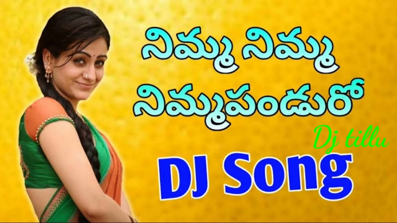 Nimma Nimma Dannimma panduro dj song  Telugu dj songs by dj tillu