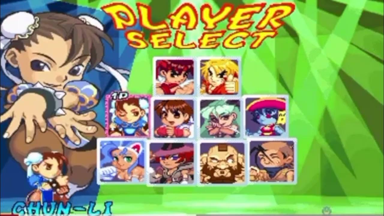 Player Select Pocket Fighter YouTube