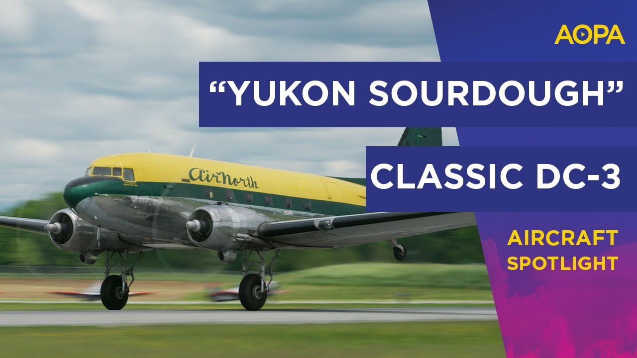 Owning a piece of aviation history - a classic DC-3 - YouTube