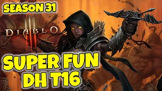 Super Fun T16 - Multi Shot Demon Hunter - SO FAST Diablo 3 Season 31