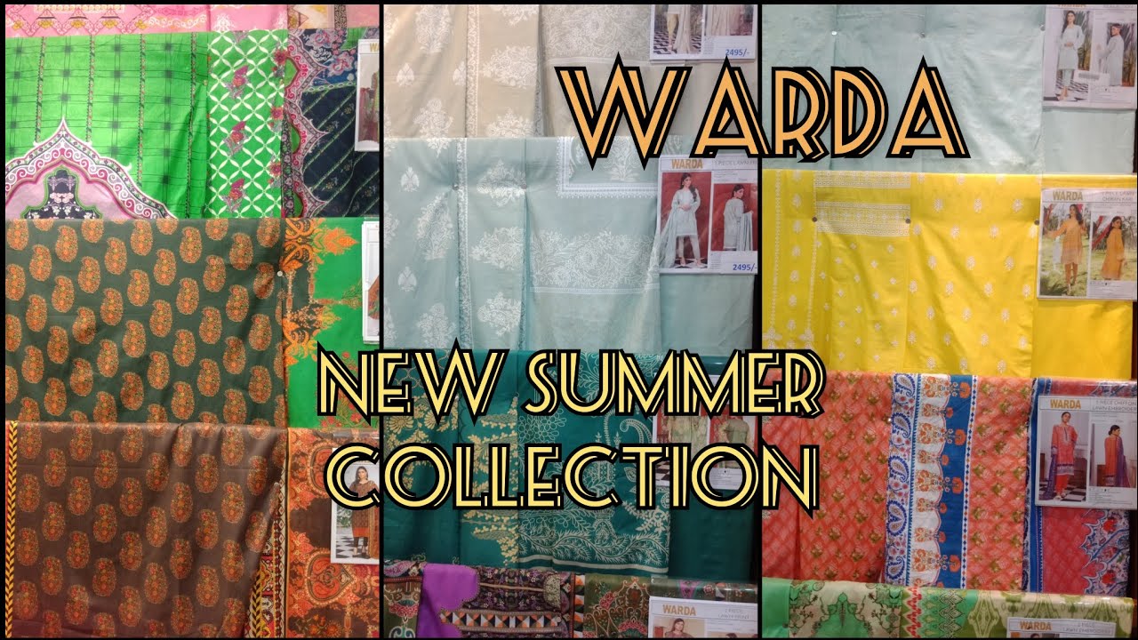 Warda spring / summer collection 2021 / unstitched collection