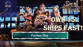 SoT: A Fleeting Fancy Achievement Guide (Own 15 Ships Season 7)