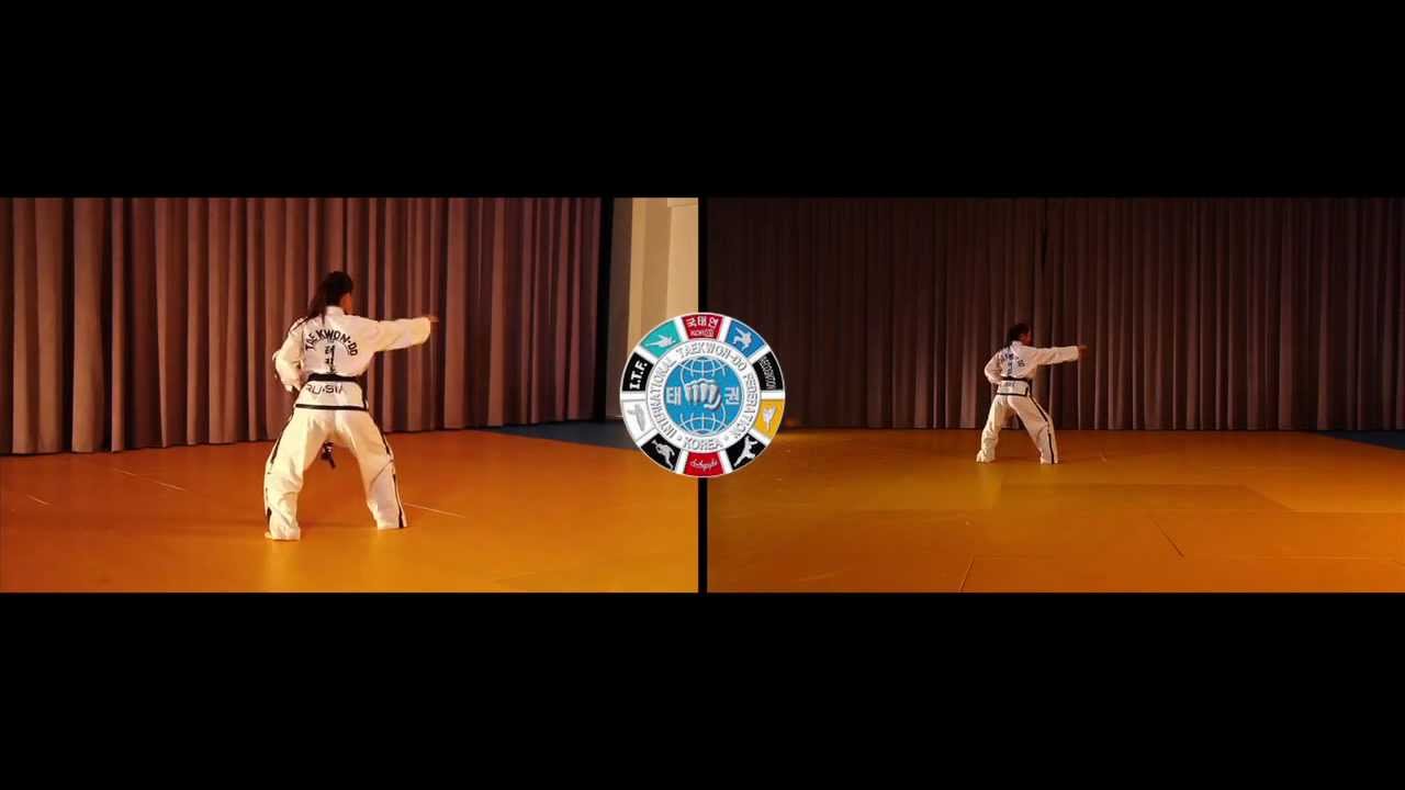 CHOI-YONG,  Alexandra Kan (Russia), IV Dan Taekwon-Do (ITF), 18 Tul, 18 Pattern