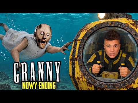 BABCIA MA ŁÓDŹ PODWODNĄ! 🤿| GRANNY 3 *NOWY ENDING*