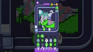 Moai statues puzzle 🗿✨ #pixelflow #level554 #puzzle #gaming Subscribe for more levels!