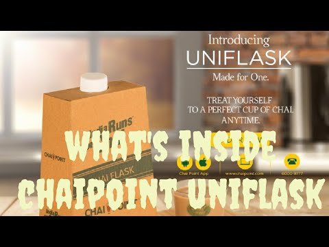 mini flask chai point