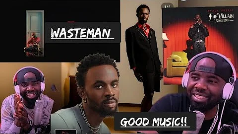 Nigeria 🇳🇬Reacts Black Sheriff - Wasteman (official visualizer)!!