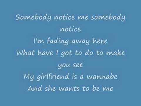 busted - she wants to be me with lyrics