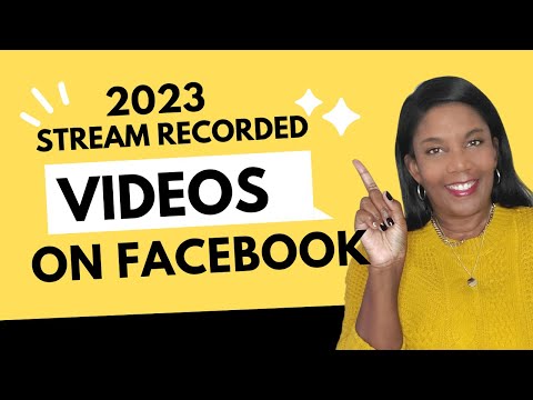 How To Schedule Pre-Recorded Video On Facebook for Free 2023