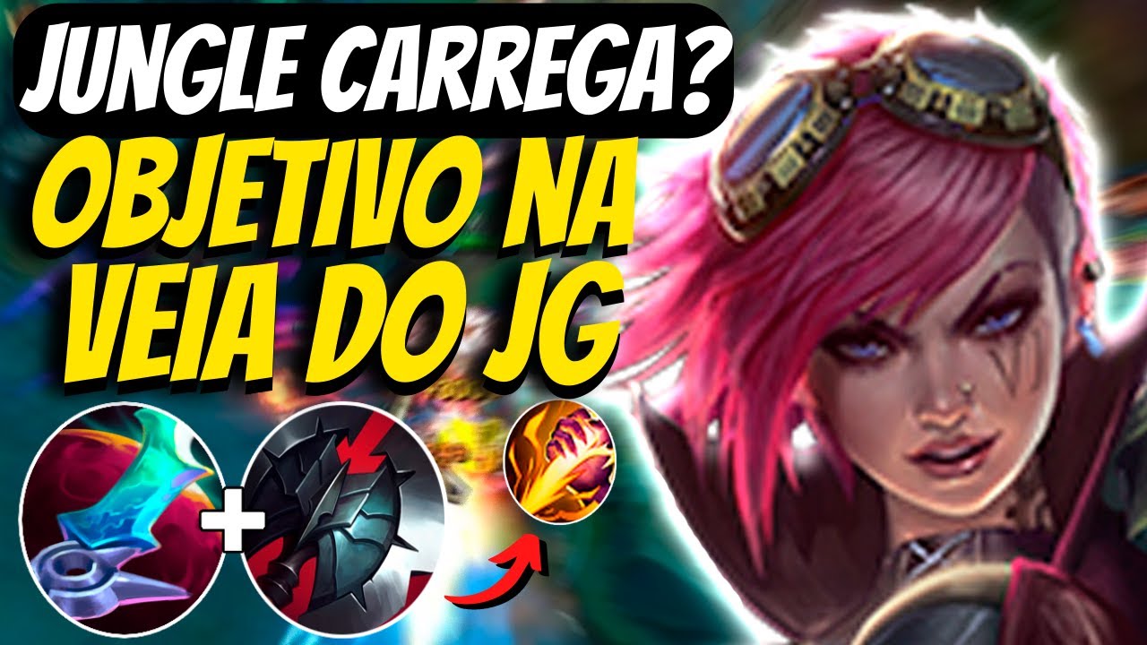 COMO GANHAR NA JG? FAÇA O BÁSICO QUE JÁ É 99 WIN VI vs GRAVES JG